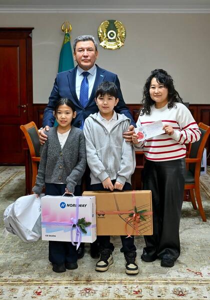 Аким области исполнил новогоднюю мечту