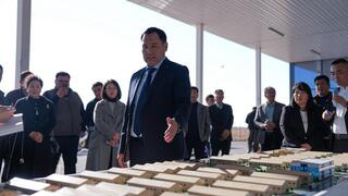 ТУРКЕСТАН: ПРЕДСТАВИТЕЛИ ИНОСТРАННЫХ КОМПАНИЙ ОЗНАКОМИЛИСЬ С РАБОТОЙ ПРОИЗВОДСТВЕННЫХ ПАРКОВ