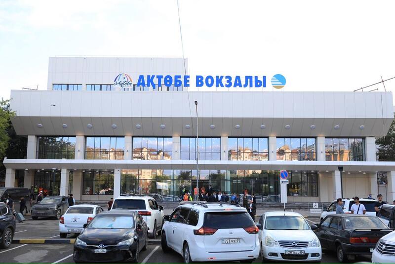Реконструкция железнодорожного вокзала в Актобе выходит на завершающий этап
