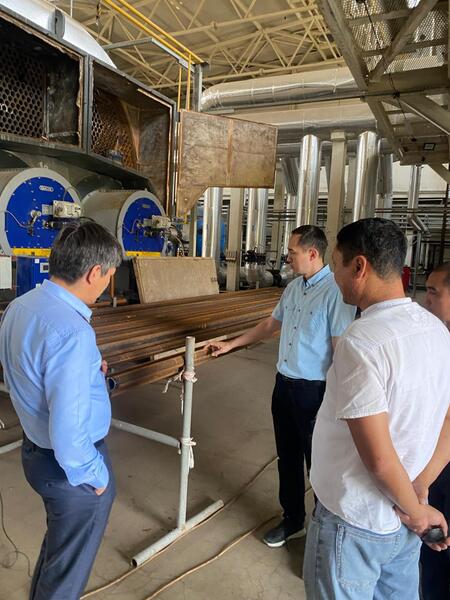 В Шымкенте проверили ход ремонтных работ на ключевых энергетических объектах