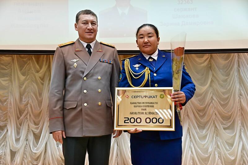 В Астане наградили победителей смотра-конкурса Тыла Вооруженных сил