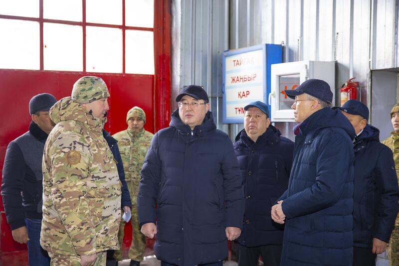 В селе Кеген открыто новое пожарное депо, обеспечивающее защиту 34 населённых пунктов
