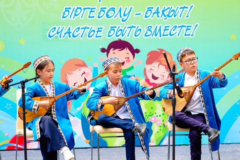 «Дети – наше счастье»: праздник для особенных детей провели в Астане