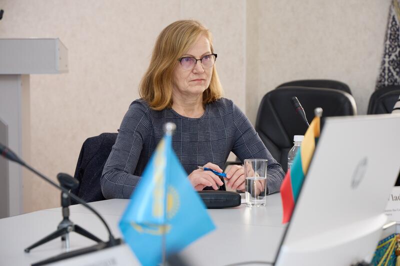 Профессор литовского университета консультирует костанайских предпринимателей на базе КРУ