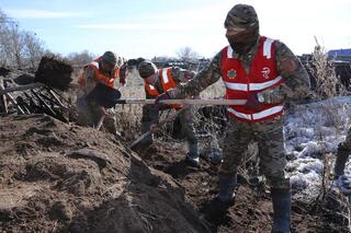 Работы по подготовке к паводковому периоду в регионе