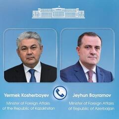 Главы МИД Казахстана и Азербайджана подтвердили курс на углубление стратегического партнерства