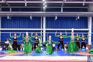 В Кызылординской области состоялась церемония открытия международного чемпионата по греко-римской борьбе среди взрослых