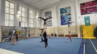 В Караганде стартовал чемпионат РК по спортивной акробатике