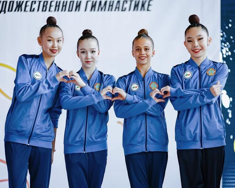Художественная гимнастика: столичные спортсмены стали победителями чемпионата Казахстана