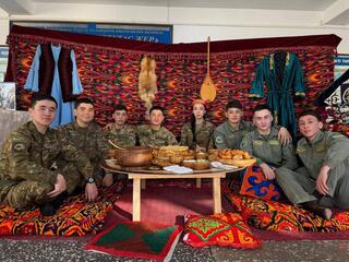 Военнослужащие Вооруженных сил встретили день весеннего равноденствия – Жыл басы