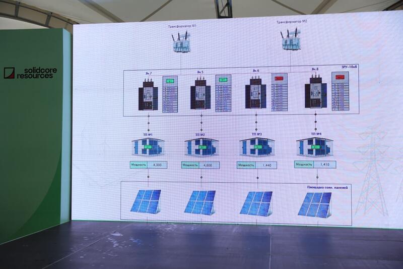 В Костанайской области запущена первая солнечная электростанция