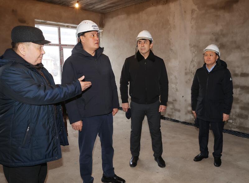 Рабочая поездка в Жамбылский район: образование, жилищная политика, АПК