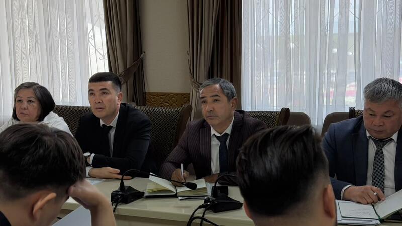В акимате города состоялось аппаратное совещание