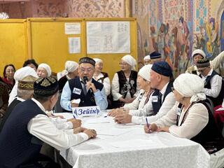 В Астане прошел зимний интеллектуальный турнир среди пенсионеров
