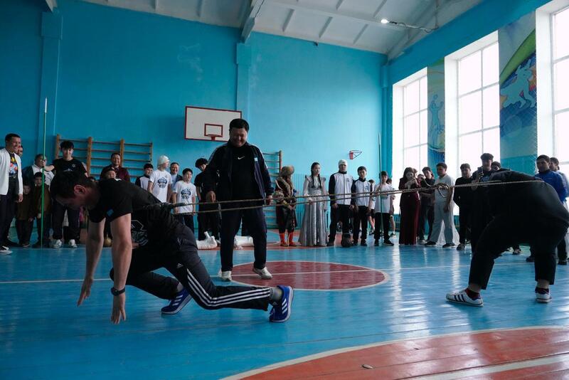 В Астане прошли национальные спортивные соревнования «Бала Толагай»