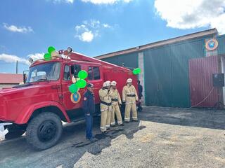 В Майлинском сельском округе Аягозского района открыт новый пожарный пост