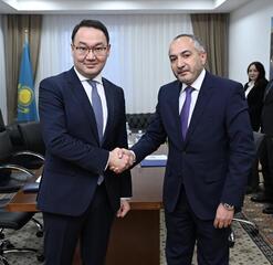 В МИД Казахстана прошла встреча с Новым Главой Представительства УВКБ ООН по Центральной Азии