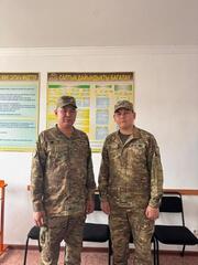 Двое братьев- близнецов служат в в/ч Жанаозена