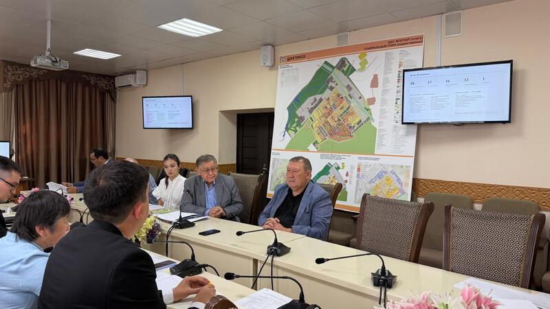 28 августа в акимате состоялось рабочее совещание по вопросу корректировки генерального плана города