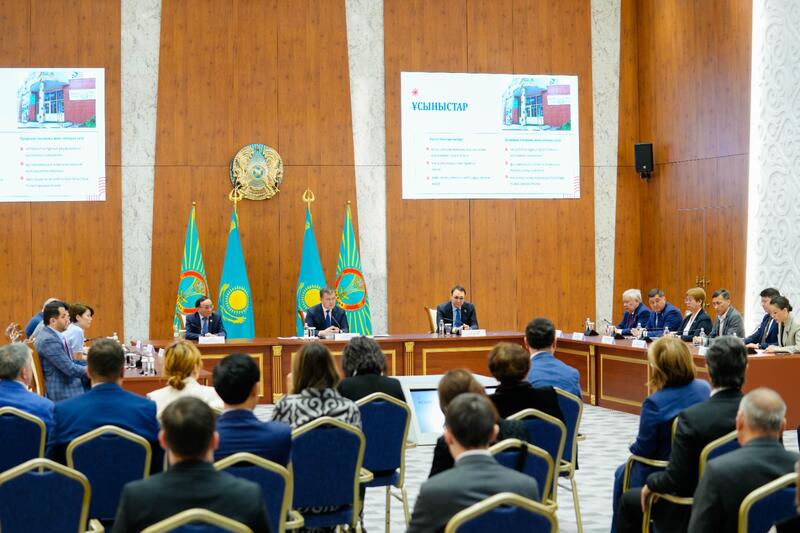 В астане обсудили реализацию инициатив национального курултая