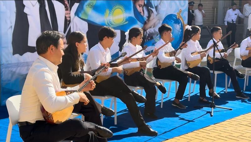 В селе Сарыжар открылась новая школа