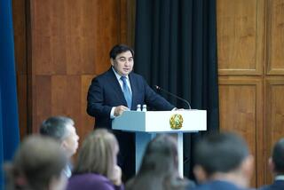 Председатель АДГС провел мотивационную лекцию для госслужащих корпуса «А»