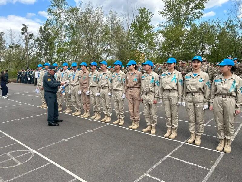 В Астане прошел финальный этап конкурса песни «В строю красив - в бою отважен»