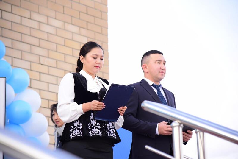 В селе К. Нокина в пригороде Актобе открылся новый спортивный комплекс