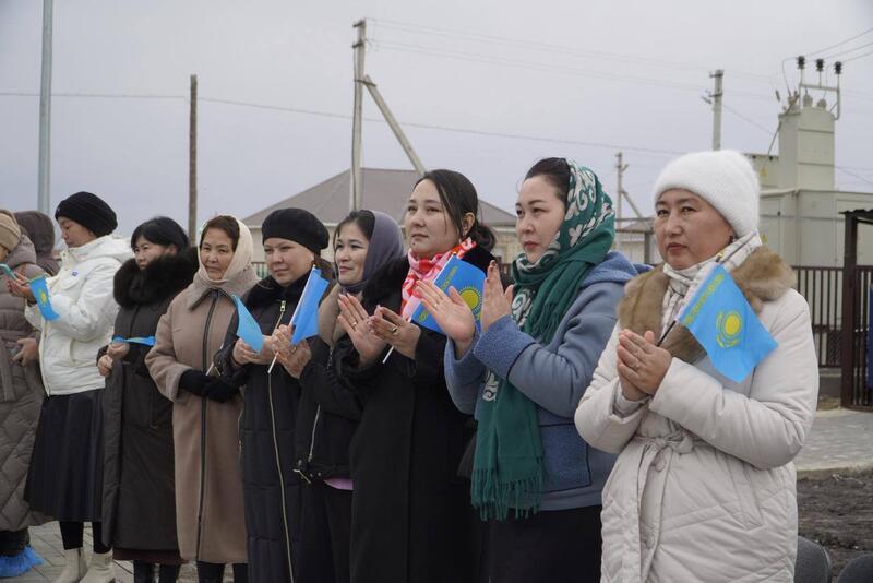 В пострадавшем от паводка селе построили новый детский сад на 100 мест