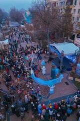 В Алматы прошёл городской фестиваль «Жаңа жыл на Панфилова»