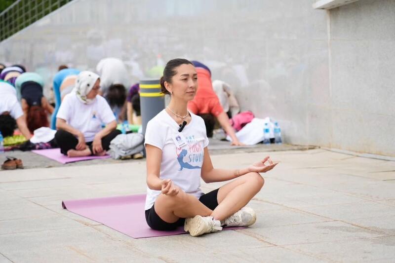 В Астане пройдет открытая тренировка в честь Международного дня йоги