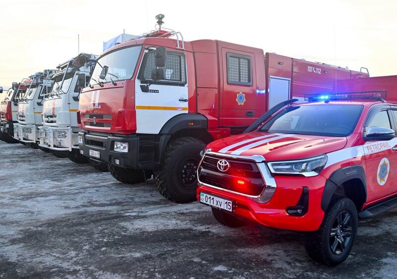 В Петропавловске открыли пожарное депо