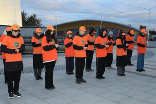 Профилактика бытового насилия: в Астане прошел особенный челлендж