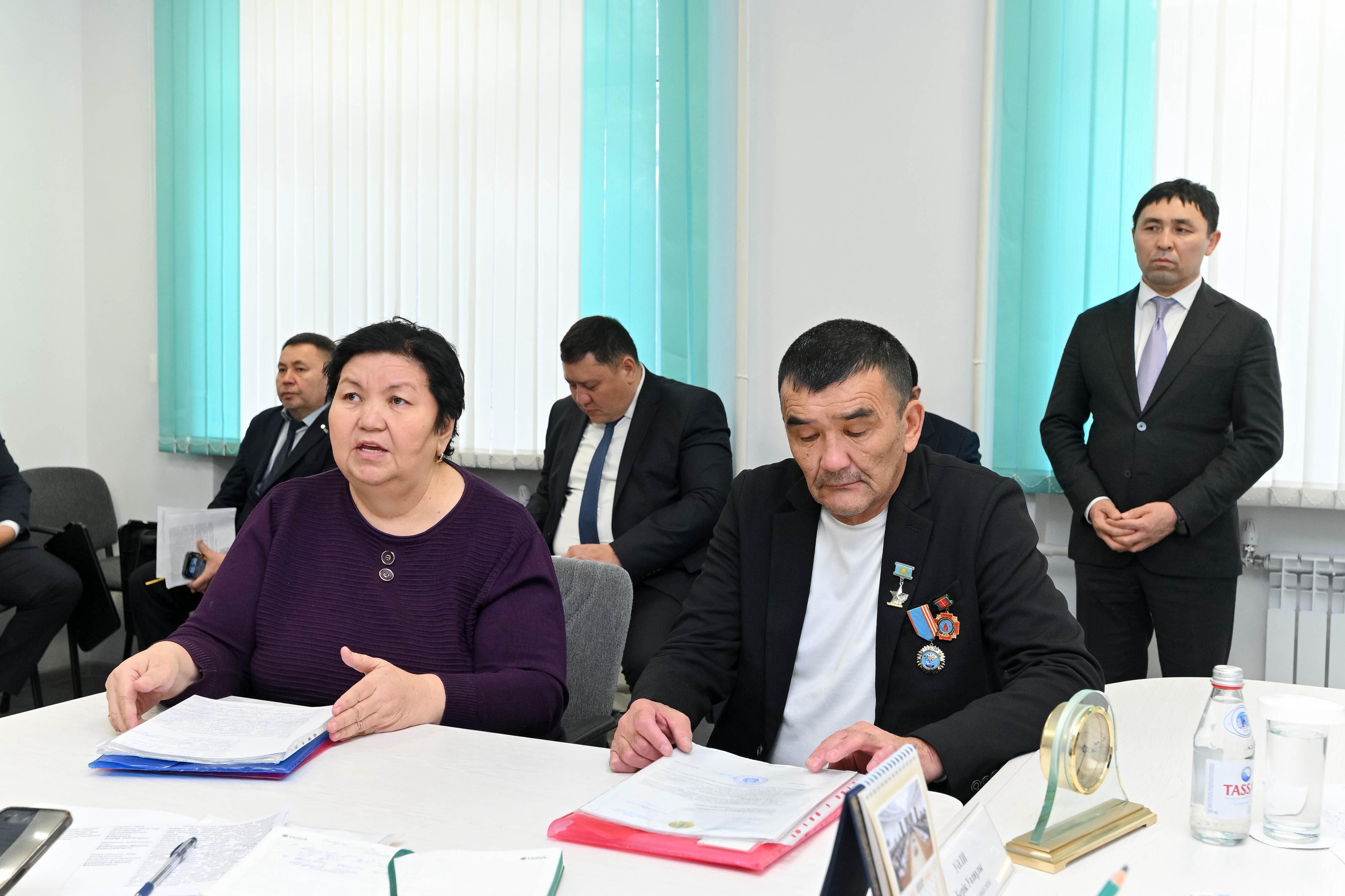 Аким области провел личный прием граждан