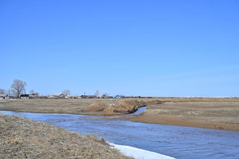 Фактов подтопления жилых домов не зафиксировано: аким области посетил село Бозтал