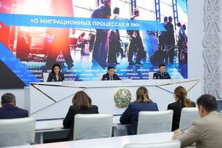 А. Ертаев проинформировал о миграционных процессах в Казахстане