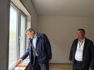 Аким области Гауез Нурмухамбетов посетил с рабочей поездкой Аккайынский район