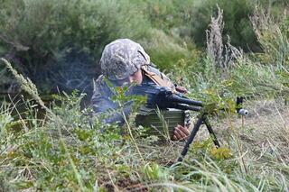 В учебном центре «Спасск» около 1500 военнообязанных проходят курс боевой подготовки