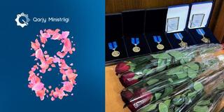 Сотрудницам Министерства финансов РК вручены государственные награды