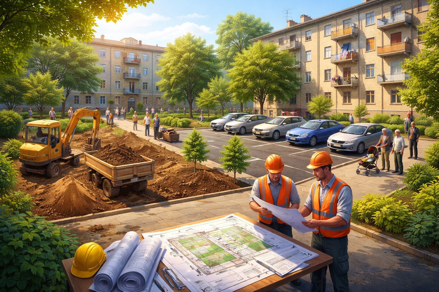 В Усть-Каменогорске стартует прием заявок на расширение парковочных мест во дворах «старого города»