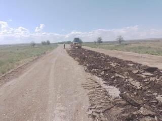 В Урджарском районе ведется ремонт дорог районного значения