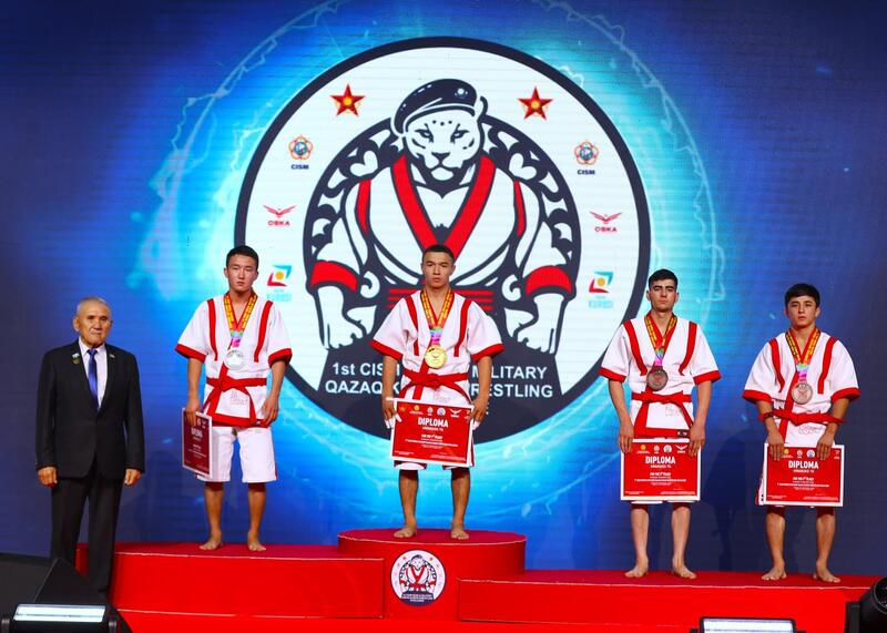 Казахстанские военнослужащие завоевали четыре золотые медали в первый день на Чемпионате мира по қазақ күресі