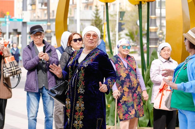 Праздничное мероприятие прошло около театра «Жастар» в Астане