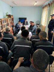 Омбудсмен посетил учреждение № 59 в Жамбылской области