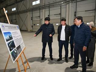 В Алматы завершается строительство самого крупного и технологичного склада временного хранения