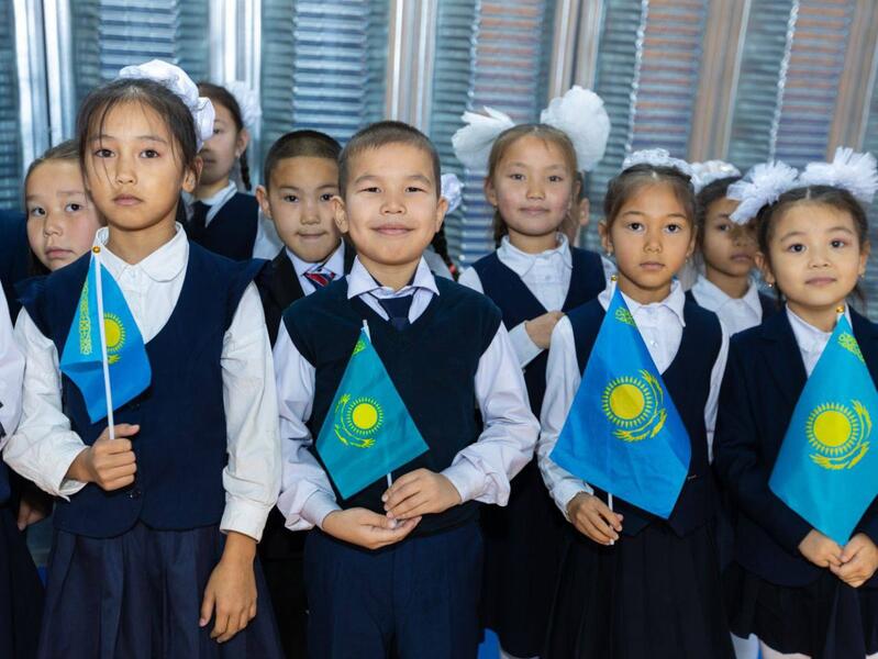 В селе Кокбастау построен новый спортивный комплекс