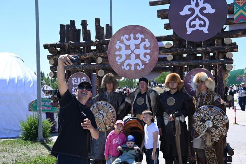 В Актобе прошёл этнофестиваль, посвящённый Дню города