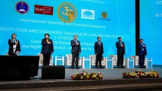 В Астане стартовала Международная научно-практическая конференция «Конституция и государственность: диалог права и будущего», посвящённая 30-летию Конституции