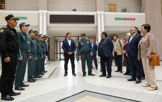 Депутаты Мажилиса провели выездное заседание в военном колледже в г. Щучинск