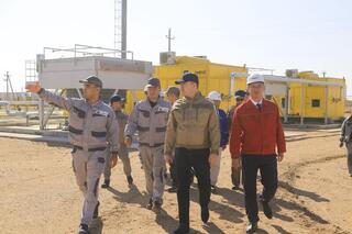 Вице-министр энергетики РК Құдайберген Арымбек посетил ключевые объекты нефтегазовой отрасли Кызылординской области